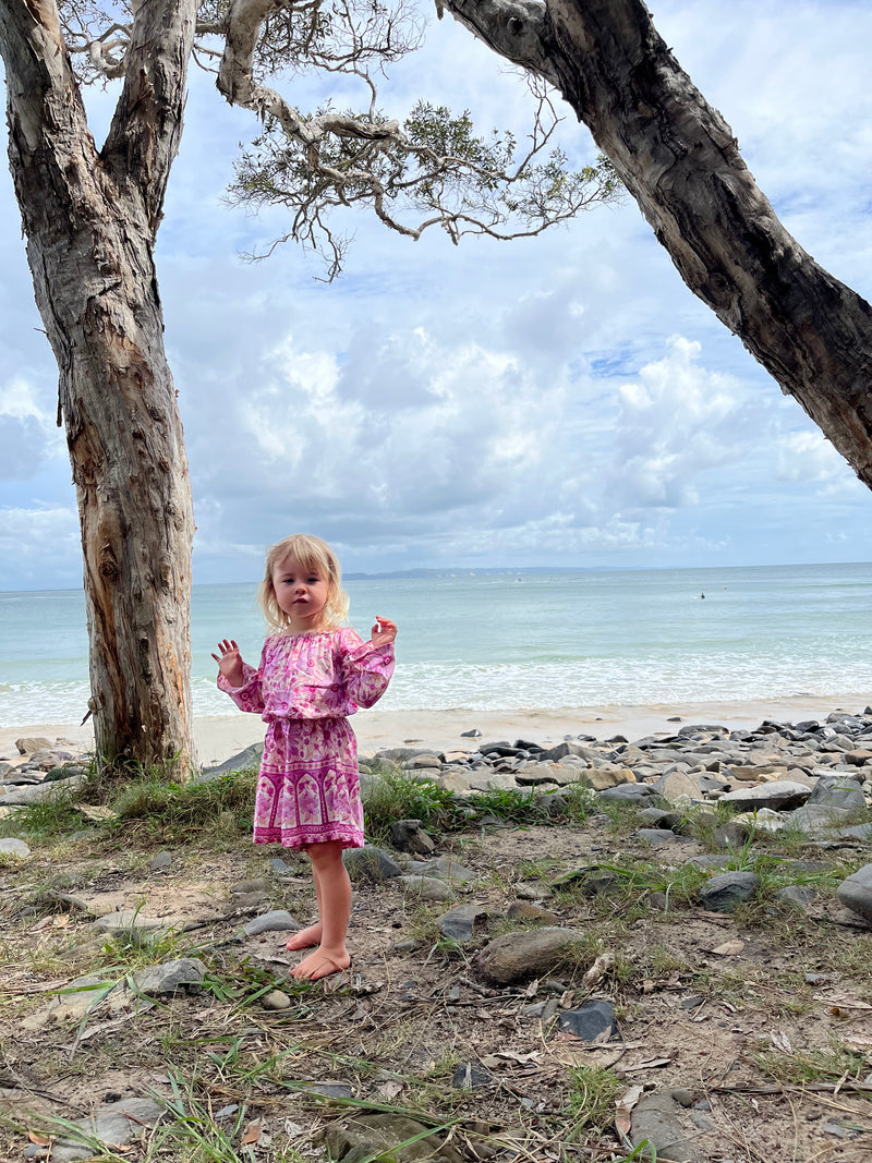 Pink Garden Elle Playsuit