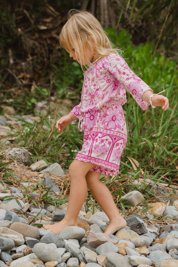 Pink Garden Elle Playsuit