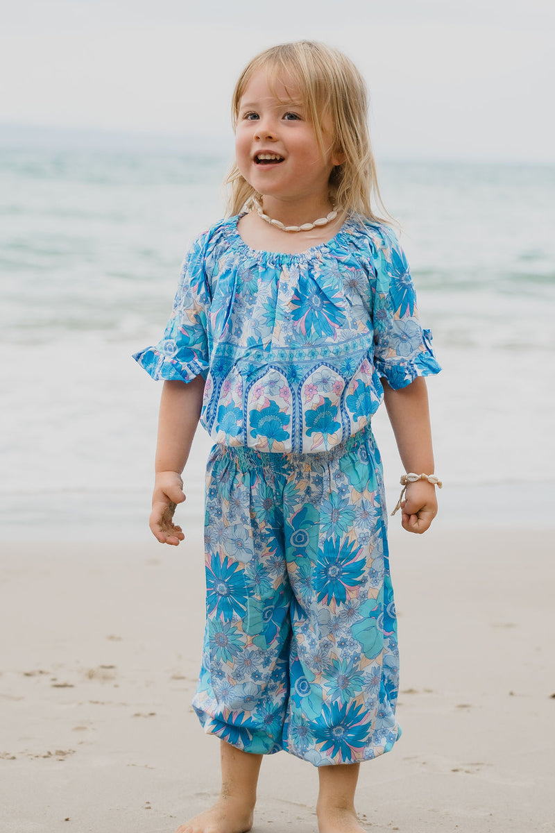 Azure Happy Pants