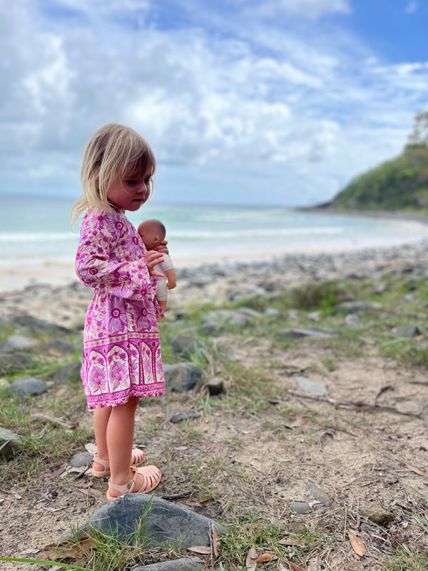 Pink Garden Elle Playsuit