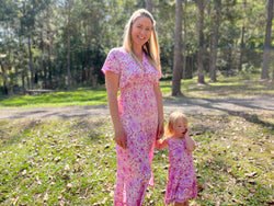 Pink Garden Maya Maxi Dress