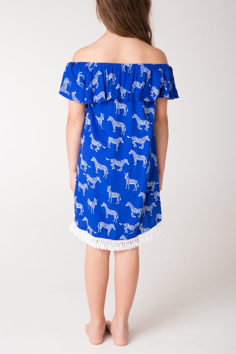 Blue Zebra Sienna Dress